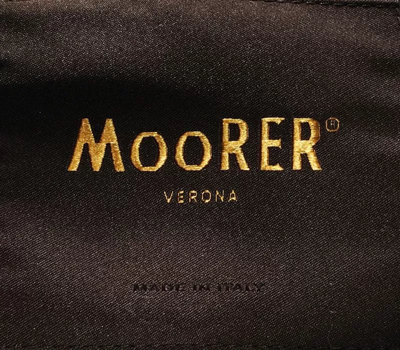 Moorer Розмірні таблиці Moorer Розмірні таблиці