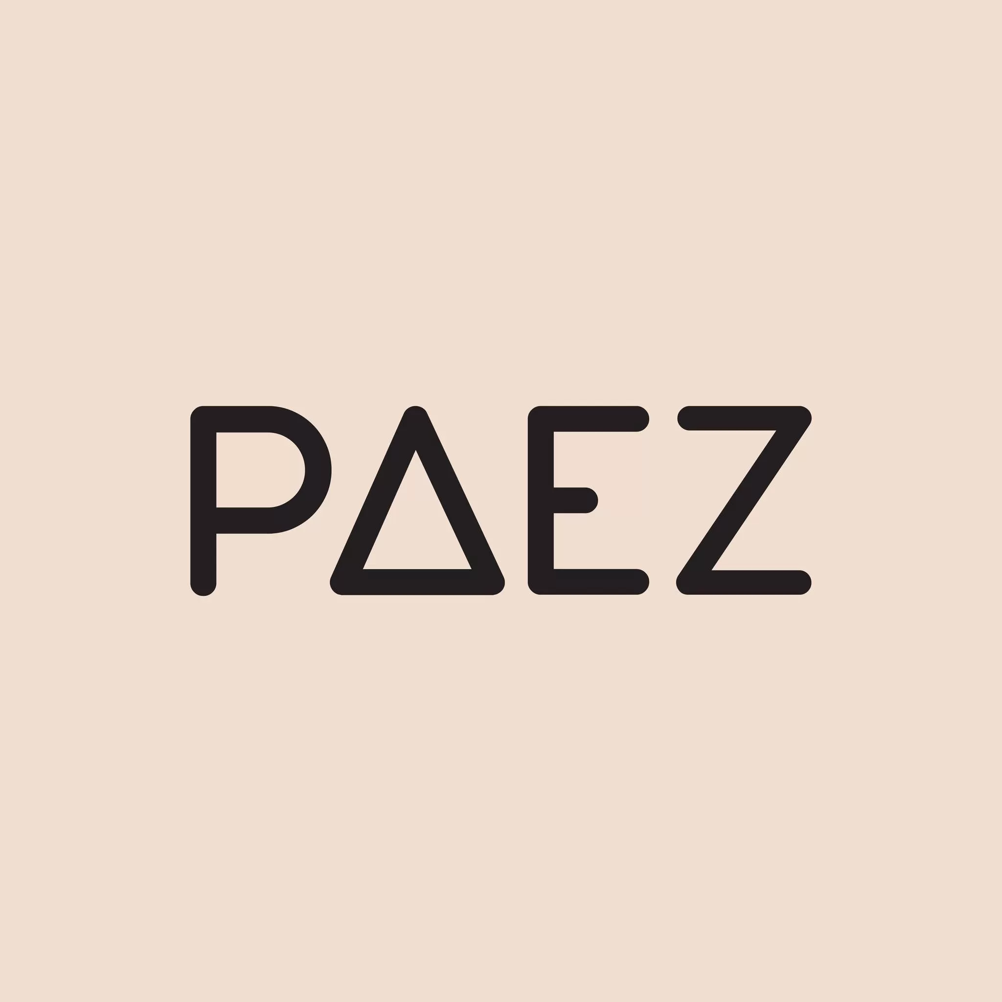 PAEZ Розмірні таблиці PAEZ Розмірні таблиці
