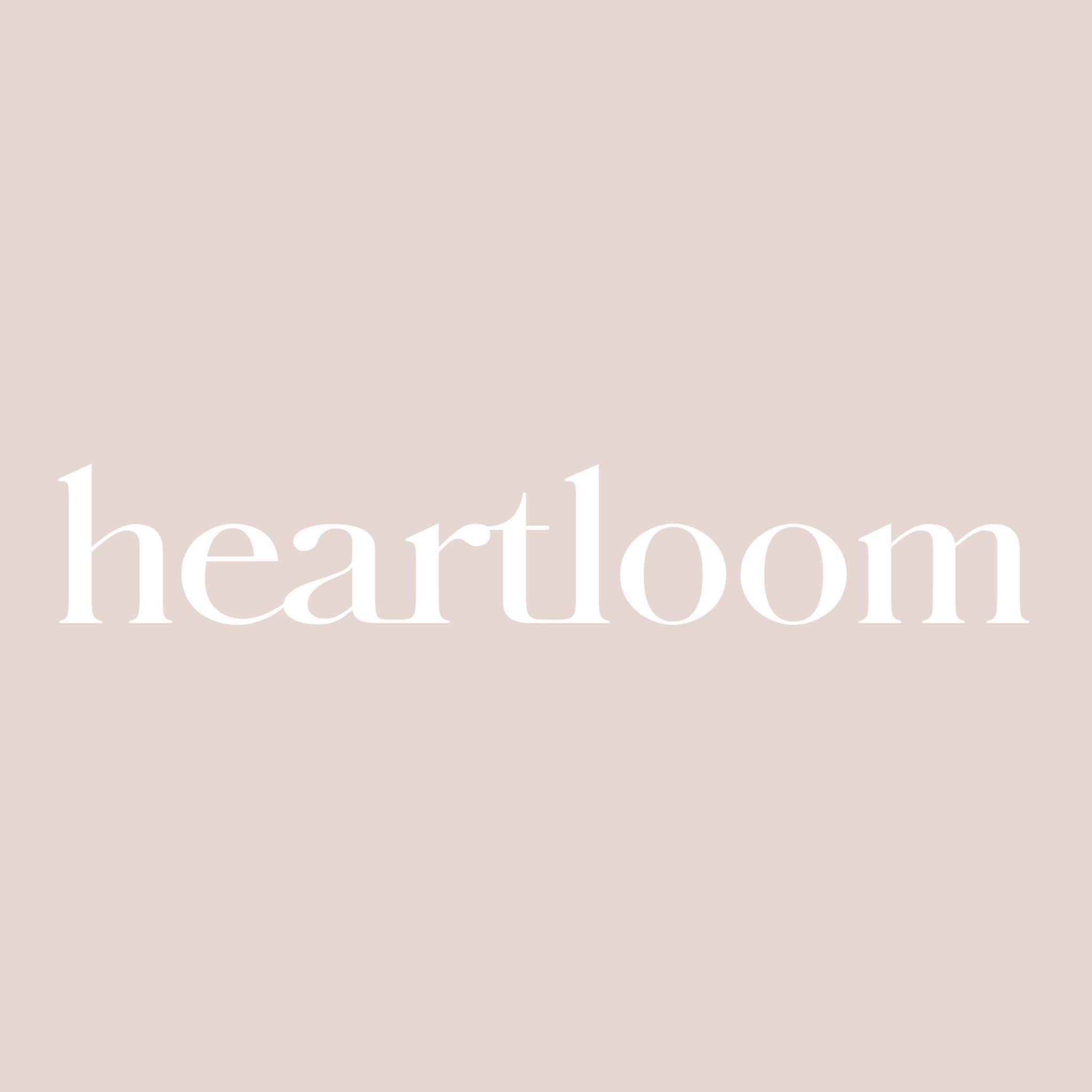 Heartloom Size charts Heartloom Size charts