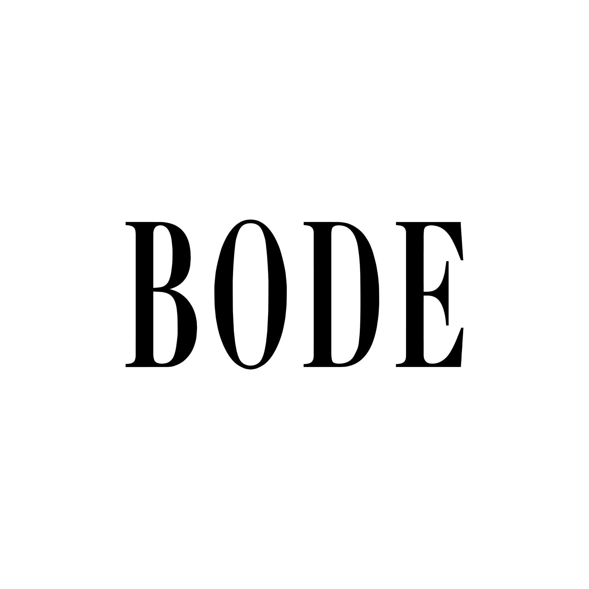 Bode Size charts