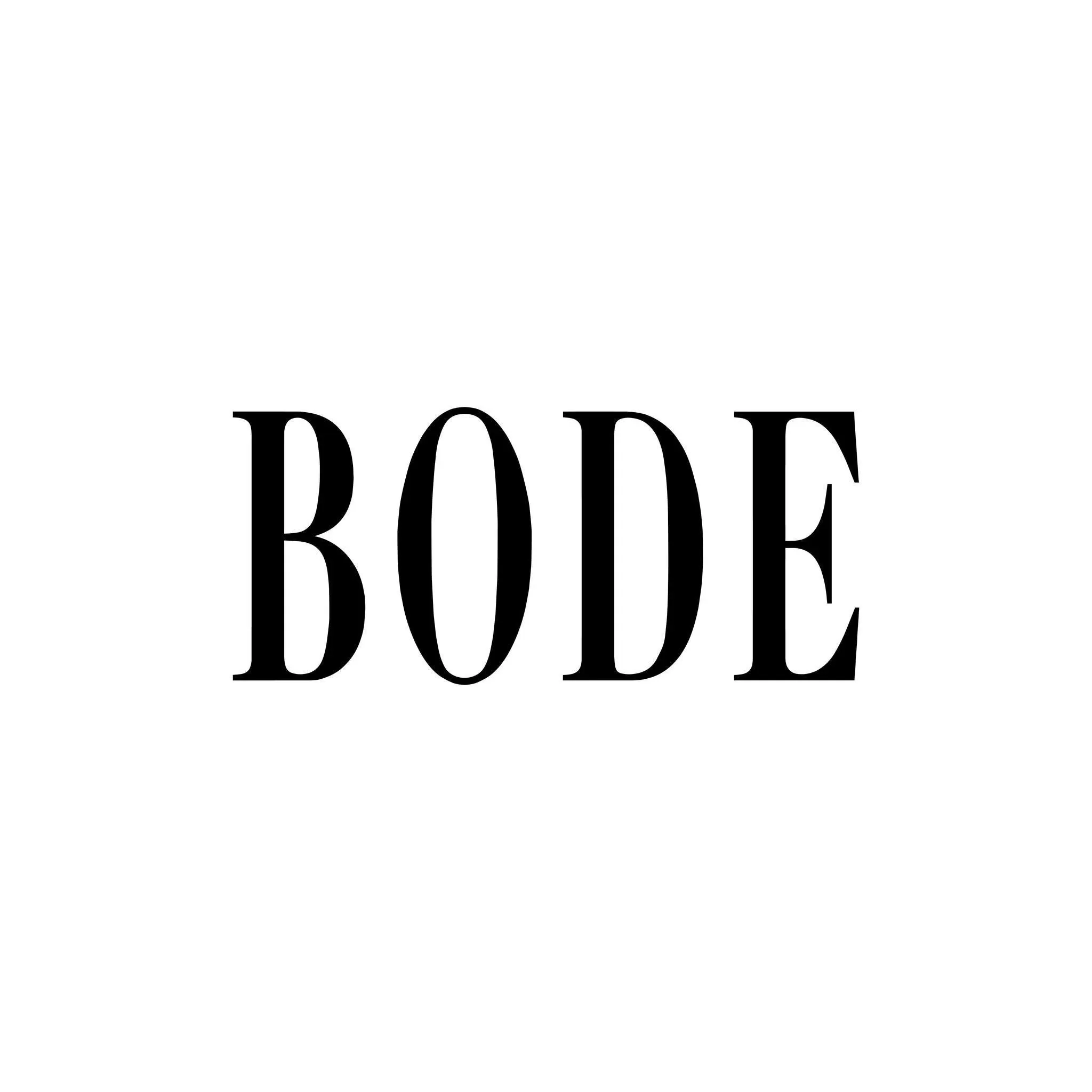 Bode Розмірні таблиці Bode Розмірні таблиці