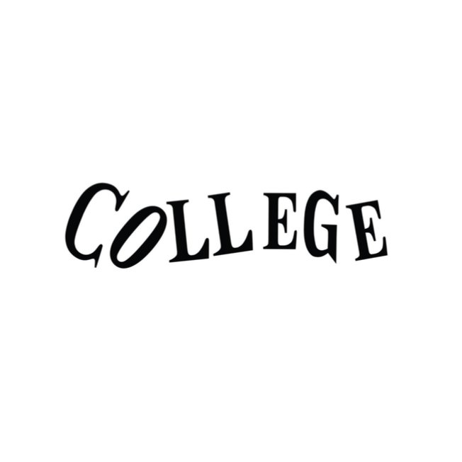 College Size charts