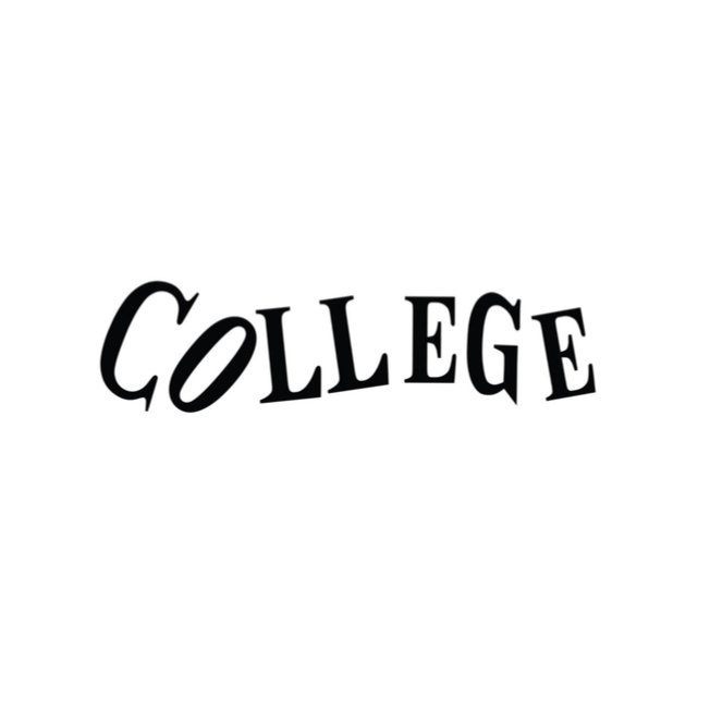 College Size charts