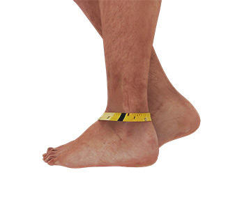 How to measure ankle circ.