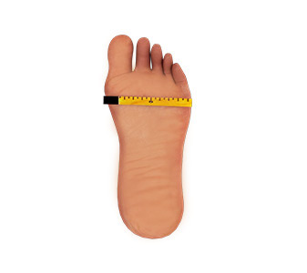 How to measure foot width