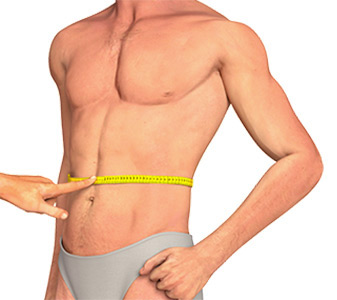 Male waist measurement
